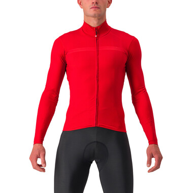 CASTELLI PRO THERMAL MID Long-Sleeved Jersey Red 2023 0